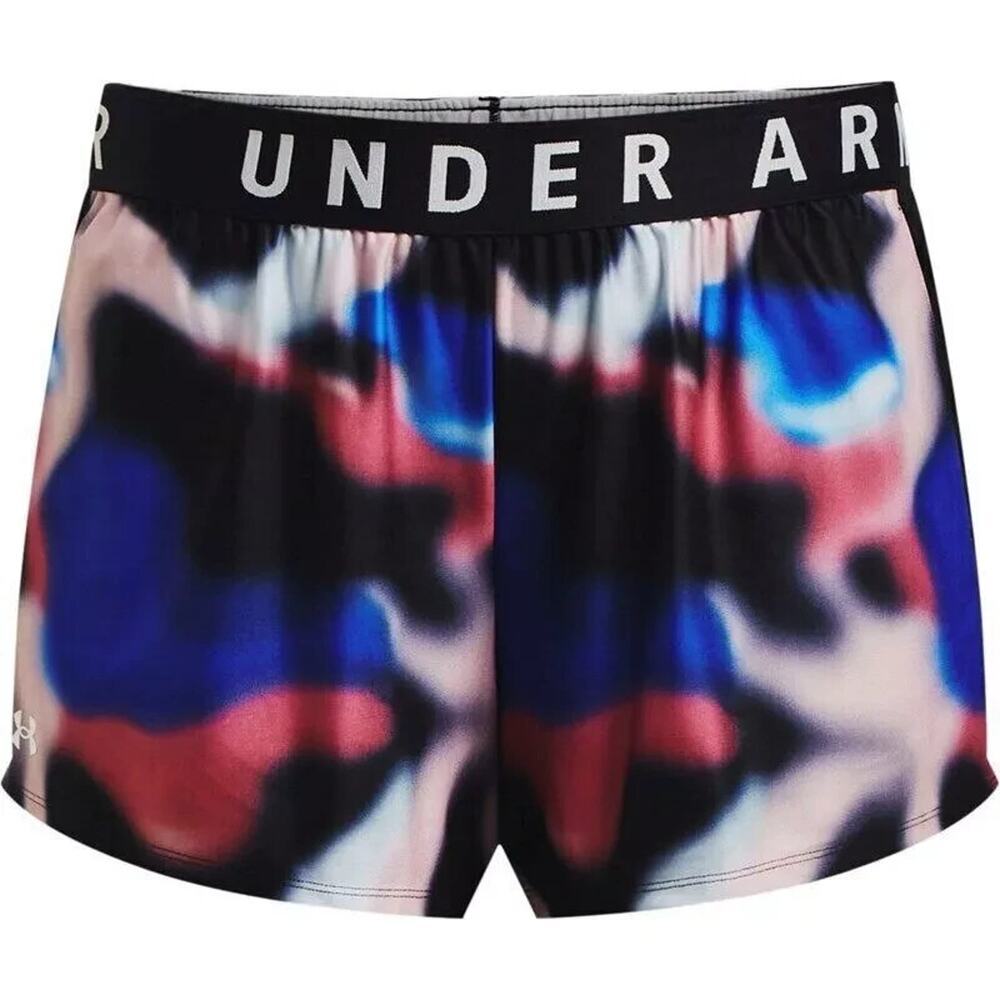Under Armour womens Play Up 3.0 Shorts Prints Size 3X Loose Fit Multicolor New